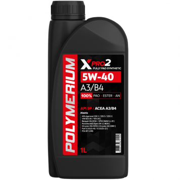 POLYMERIUM XPRO2 5W-40 A3/B4